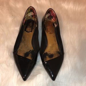 Ted Baker black flats